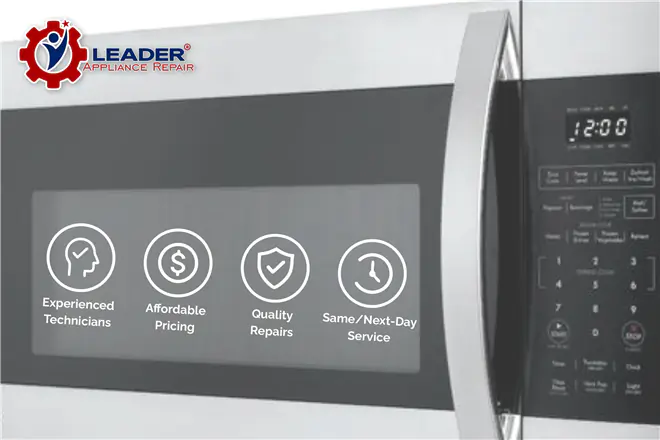 Reasons to choose Leader Appliance Repair for Microwave Repair