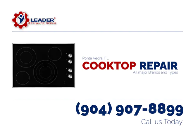 Cooktop Repair in Ponte Vedra, FL